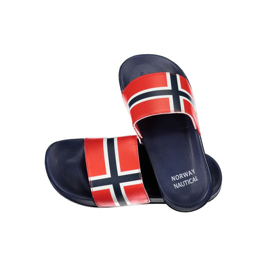 Blue Plastic Men Sandal