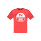 Red Cotton Men T-Shirt