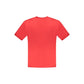 Red Cotton Men T-Shirt
