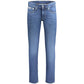 Blue Cotton Men Jeans