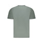 Green Cotton Men T-Shirt
