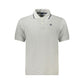 Brown Cotton Men Polo Shirt