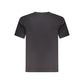 Black Cotton Men T-Shirt