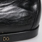 Black Leather Lace Up Derby Dress Formal Shoes