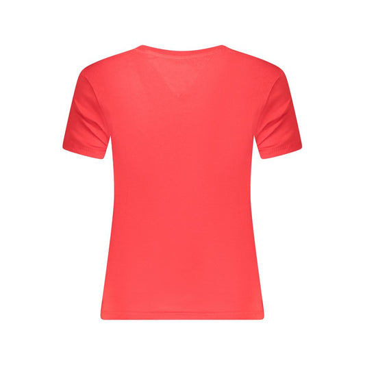 Red Cotton Tops & T-Shirt