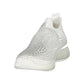 White Polyester Women Sneaker