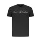 Black Cotton Men T-Shirt