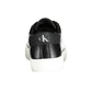 Black Polyester Men Sneaker