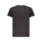 Black Cotton Men T-Shirt