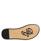Black Monochrome Braided Raffia Slides Shoes