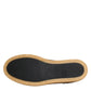 Brown White Calfskin Leather Loafers Shoes