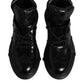 Black Leather Casual Mens Ankle Boots Shoes