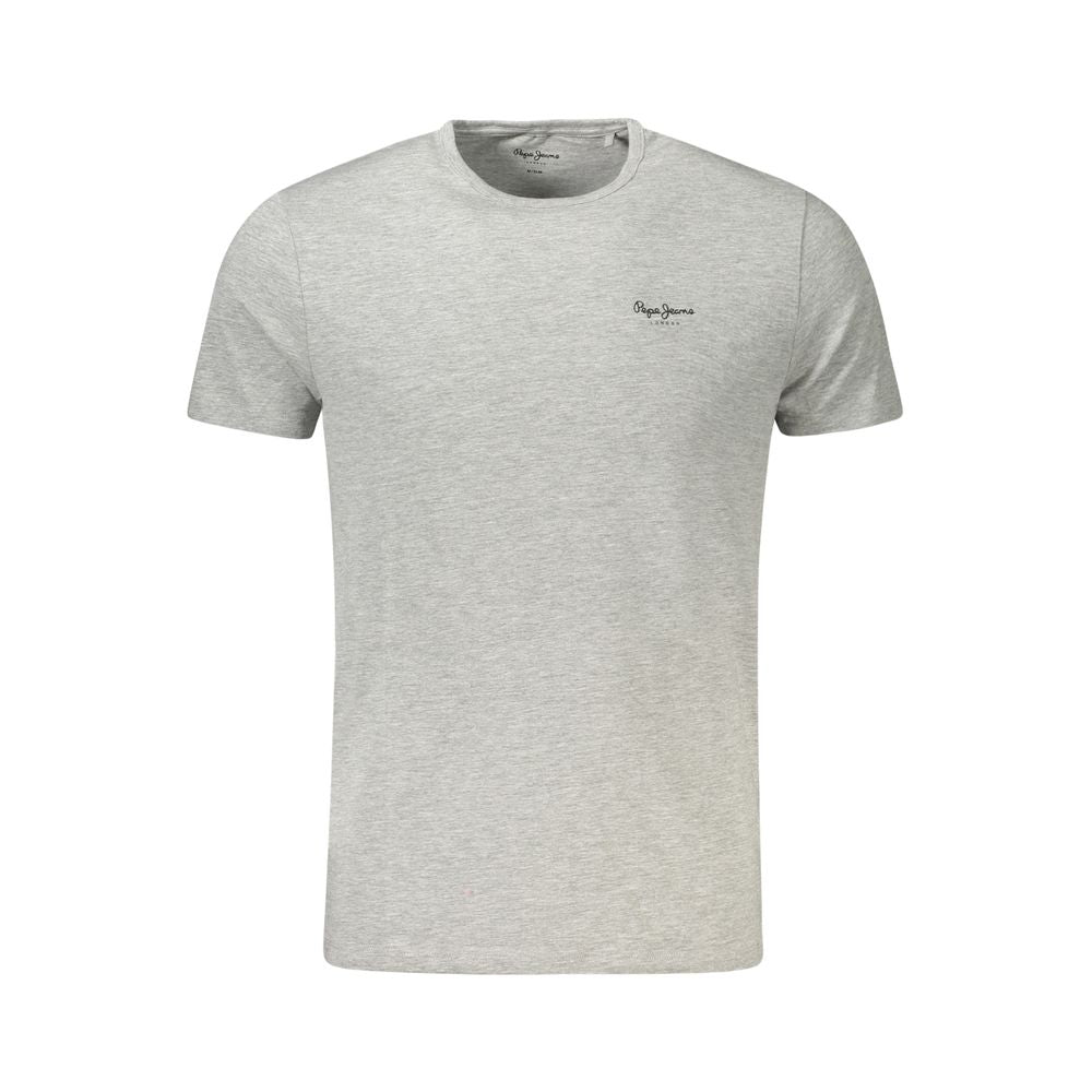Brown Cotton Men T-Shirt