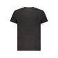 Black Cotton Men T-Shirt