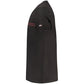 Black Cotton Men T-Shirt