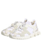 White Mesh Sorrento Trekking Sneakers Shoes