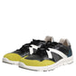 Multicolor Lace Up Low Top Men Sneakers Shoes