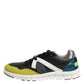 Multicolor Lace Up Low Top Men Sneakers Shoes