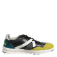 Multicolor Lace Up Low Top Men Sneakers Shoes