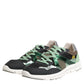 Multicolor Lace Up Low Top Sneakers Shoes