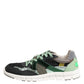 Multicolor Lace Up Low Top Sneakers Shoes