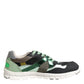 Multicolor Lace Up Low Top Sneakers Shoes