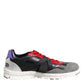 Multicolor Lace Up Low Top Men Sneakers Shoes