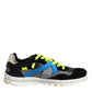 Multicolor Lace Up Low Top Men Sneakers Shoes