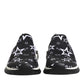 Black White Sorrento Low Top Sneakers Shoes