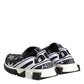 Black White Sorrento Low Top Sneakers Shoes