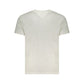 White Cotton Men T-Shirt