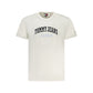 White Cotton Men T-Shirt