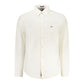 White Cotton Men Shirt