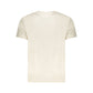 Beige Cotton Men T-Shirt