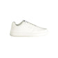 White Polyester Men Sneaker