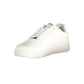 White Polyester Men Sneaker