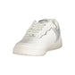 White Polyester Women Sneaker