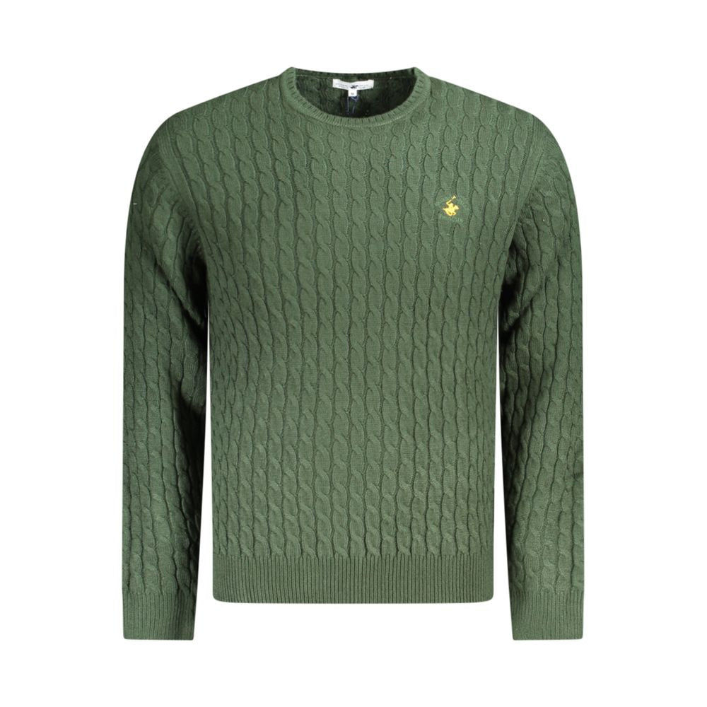 Green Nylon Sweater