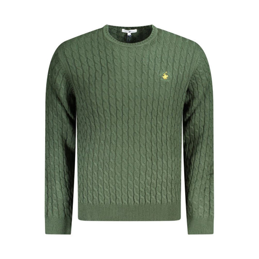 Green Nylon Sweater