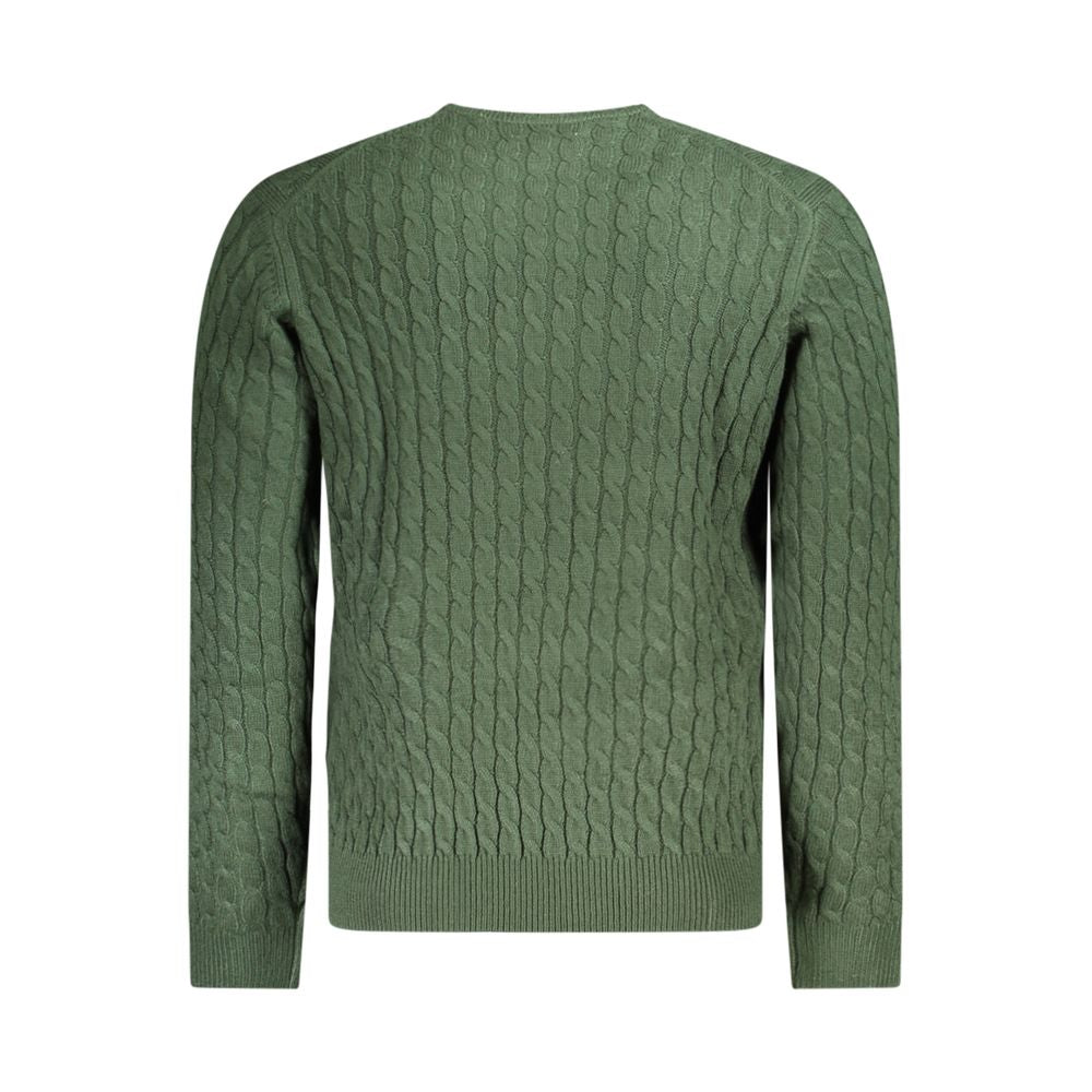 Green Nylon Sweater
