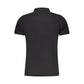 Black Cotton Polo Shirt