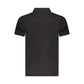 Black Cotton Polo Shirt