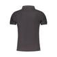 Black Cotton Polo Shirt