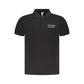 Black Cotton Polo Shirt