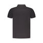 Black Cotton Polo Shirt