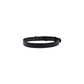 Black Artificial Leather Belt
