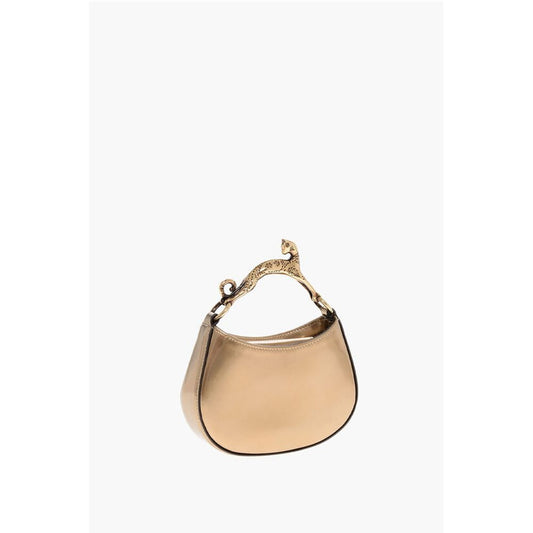 Lamè Leather NANO Hobo Bag