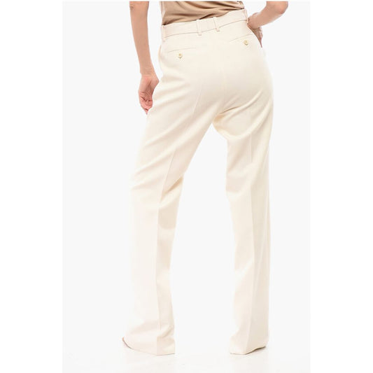 Pleated Wide-leg Pants