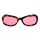Brown Unisex Sunglasses
