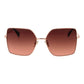 Rose Gold Women Sunglasses